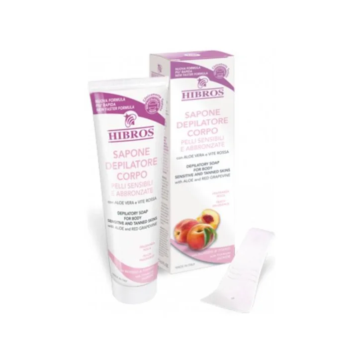 Hibros Sapone depilatorio per il corpo 150 ml Hibros Sapone depilatorio per il corpo 150 ml