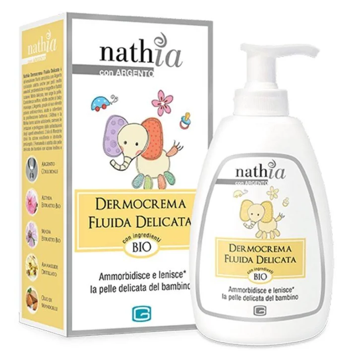 Nathia Dermocrema Fluida Crema idratante per viso e corpo 200 ml