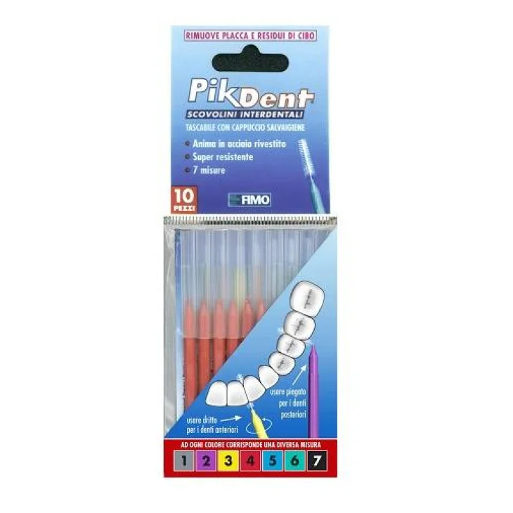 Pikdent Stuzzicolino 4 Ro 10pz Pikdent Stuzzicolino 4 Ro 10pz
