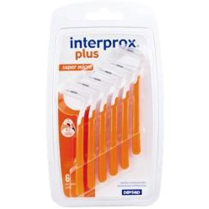Interprox Plus Supermicro Arancio 6 Pezzi Interprox Plus Supermicro Arancio 6 Pezzi