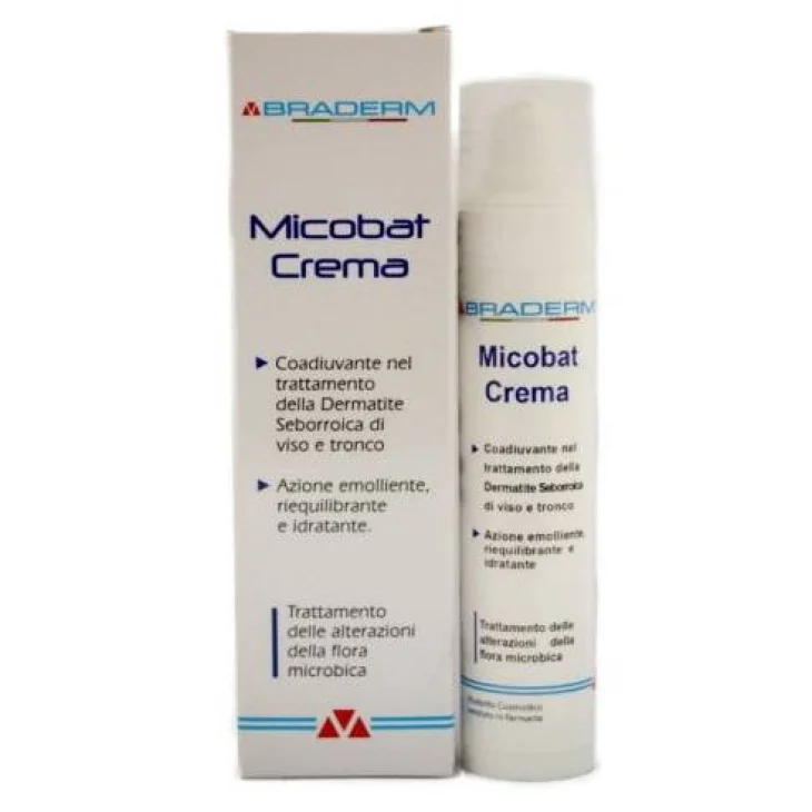 Braderm Micobat Crema per le alterazioni cutanee 50 ml Braderm Micobat Crema per le alterazioni cutanee 50 ml