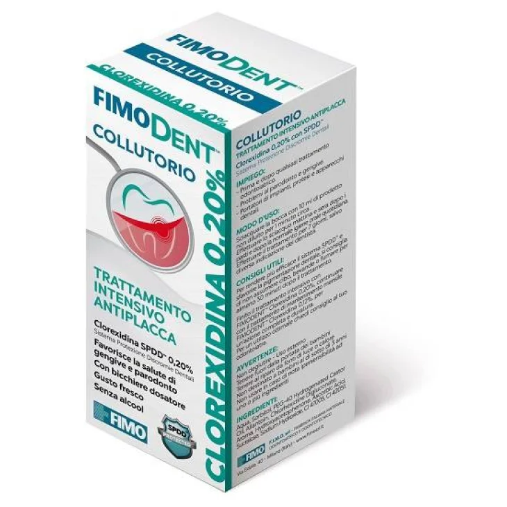 Fimodent Collutorio Clorexidina Spdd 0,20% 200 Ml Fimodent Collutorio Clorexidina Spdd 0,20% 200 Ml