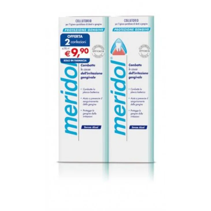 Meridol Collutorio Bipacco 2 x 400 ml Meridol Collutorio Bipacco 2 x 400 ml