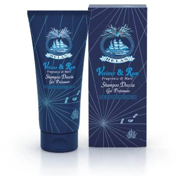 Vetiver & Rum Shampoo Doccia Gel Profumato 200 Ml