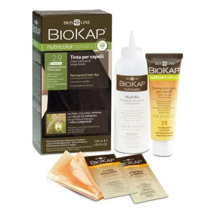 Bios Line Biokap Nutricolor Delicato Rapid 2.9 Castano Scuro Cioccolato Bios Line Biokap Nutricolor Delicato Rapid 2.9 Castano Scuro Cioccolato