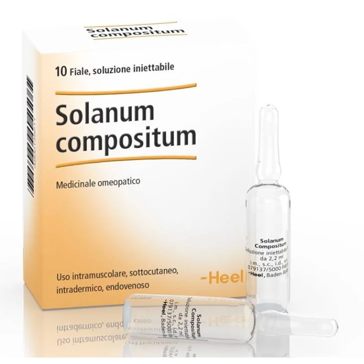 HEEL SOLANUM COMPOSITUM 10 FIALE DA 2,2 ML HEEL SOLANUM COMPOSITUM 10 FIALE DA 2,2 ML