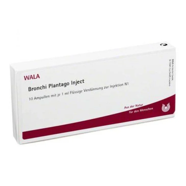 BRONCHI PLANTAGO COMP 10 FIALE INIETTABILI 1 ML WALA