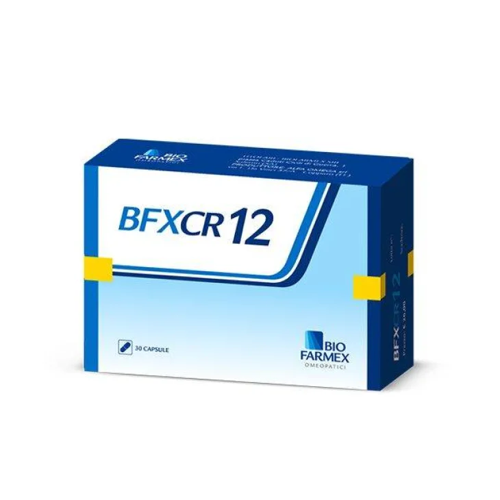 Biofarmex Bfx Cr 12 Prodotto Omeopatico 30Cps 500Mg Biofarmex Bfx Cr 12 Prodotto Omeopatico 30Cps 500Mg