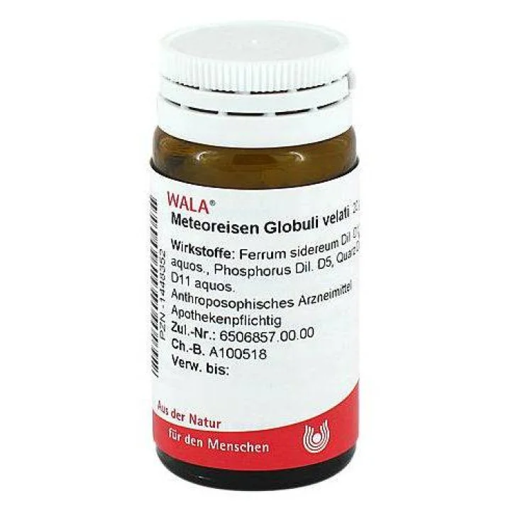 Wala Meteoreisen Phosphor Quarz 20 g Globuli