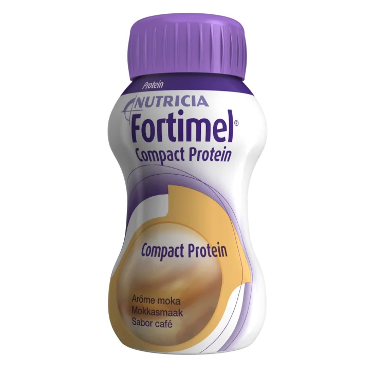 Nutricia Fortimel Compact Protein Caff&egrave; Alimento a Fini Medici Speciali 4  X 125 ml