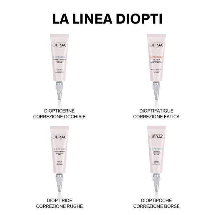 Lierac Dioptifatigue Gel Crema Anti Fatica Contorno Occhi 15 ml