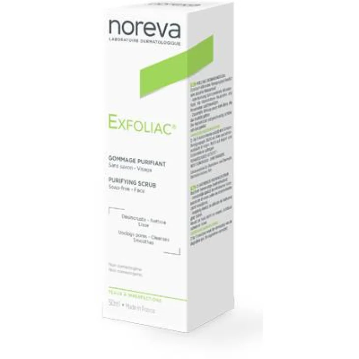 Noreva Exfoliac Gommage Purifiant Scrub per pelle acneica 50 ml