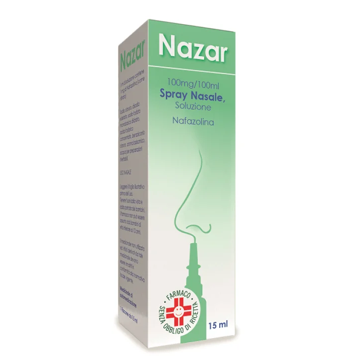 Nazar 100 Mg/100 Ml Spray Nasale, Soluzione Nazar 100 Mg/100 Ml Spray Nasale, Soluzione