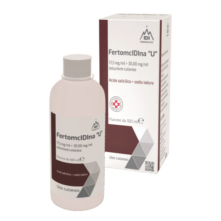 Fertomcidina &ldquo;u&rdquo; 17,5 Mg/ml + 30,00 Mg/ml Soluzione Cutanea