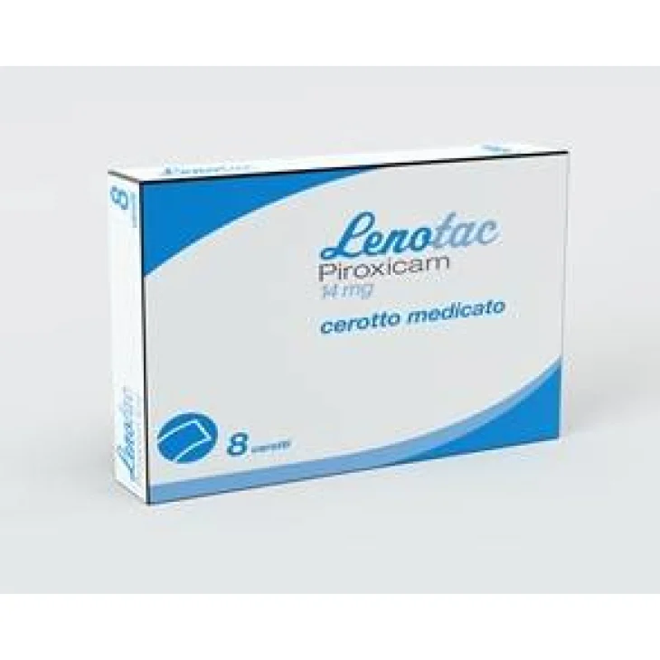 Lenotac Cerotti Medicati Piroxicam 14 mg 8 cerotti