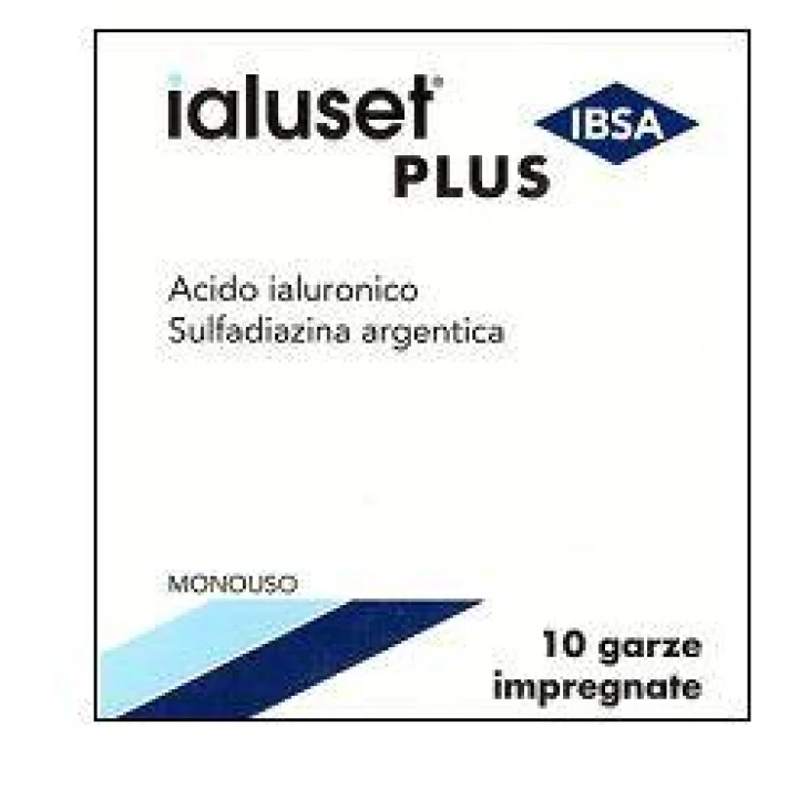 Ialuset Garza Medicata 10 x10 cm 10 Pezzi Ialuset Garza Medicata 10 x10 cm 10 Pezzi