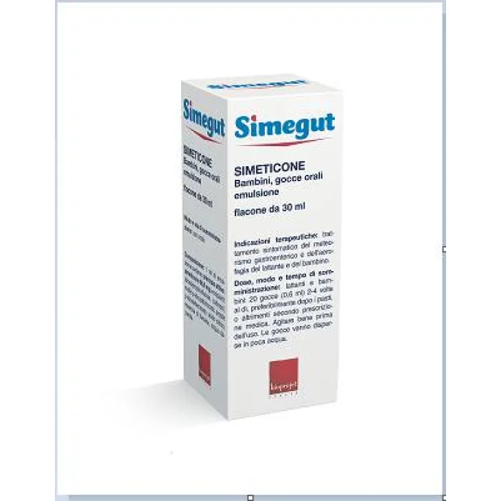 Simegut Gocce Simeticone Contro il Meteorismo 30 ml
