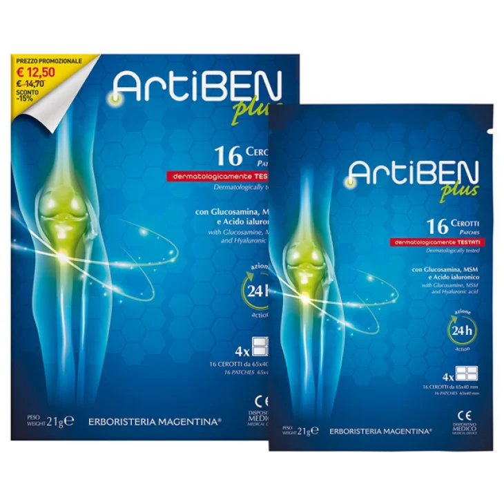 ARTIBEN PLUS CEROTTO 16 PEZZI