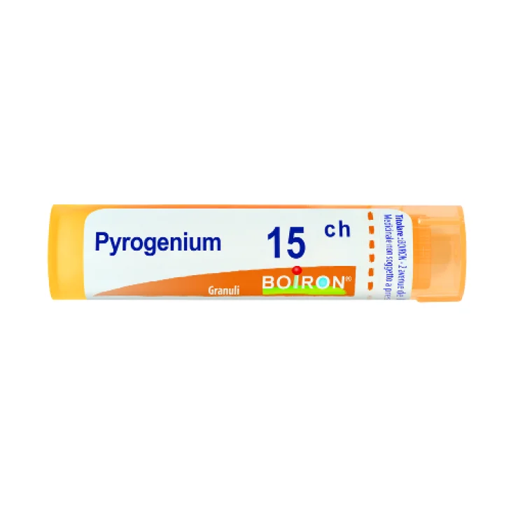 Boiron Pyrogenium 15 CH Granuli Medicinale Omeopatico Boiron Pyrogenium 15 CH Granuli Medicinale Omeopatico