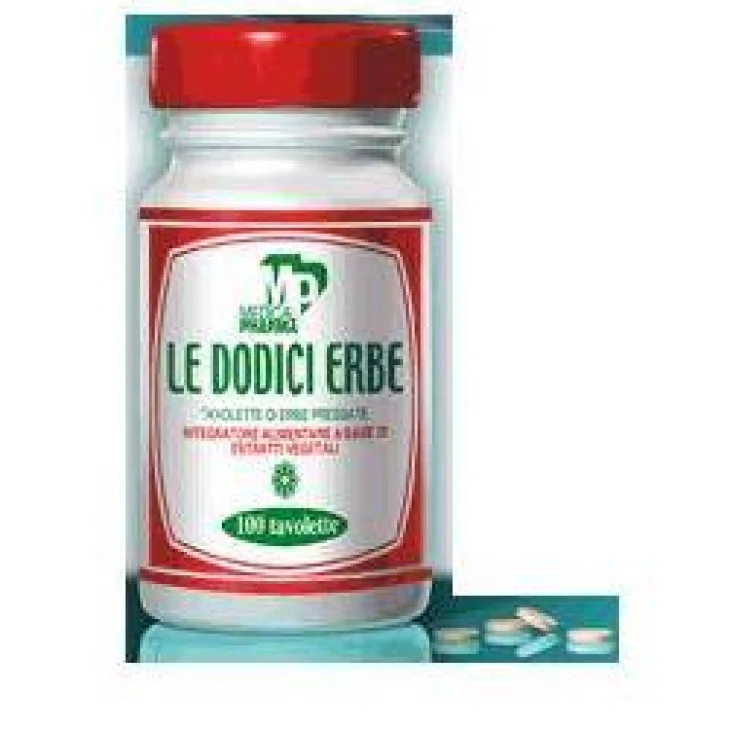 LE DODICI ERBE 100 TAVOLETTE LE DODICI ERBE 100 TAVOLETTE