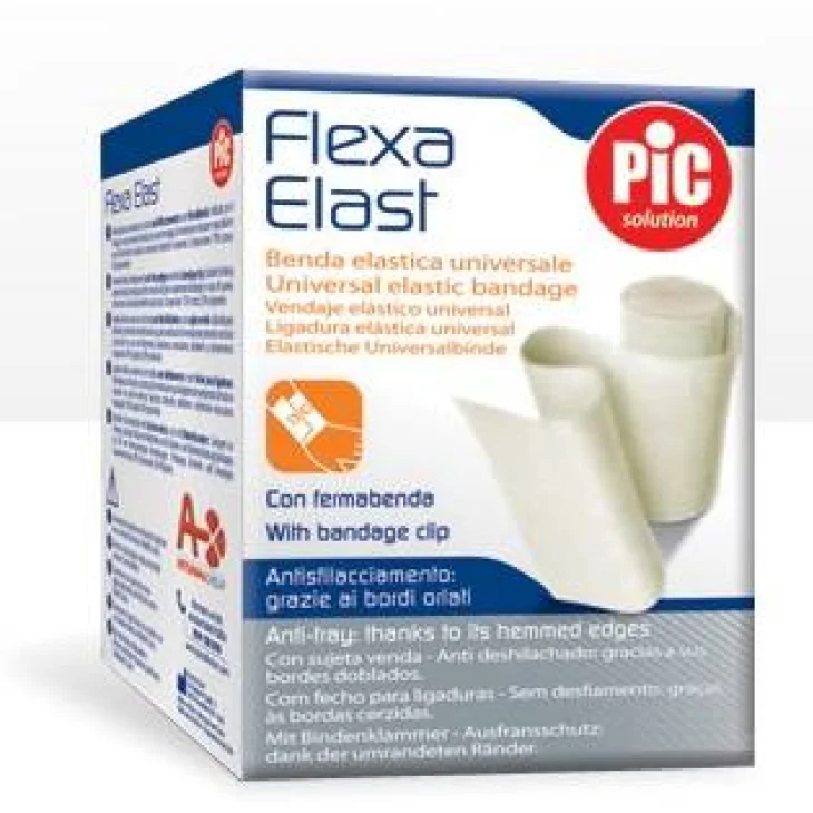 Pic Flexa Elast Benda Elastica Bianca cm 6 X 4,5 m