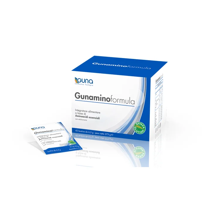 Guna Gunamino Formula Integratore di Aminoacidi 42 Bustine 273 g