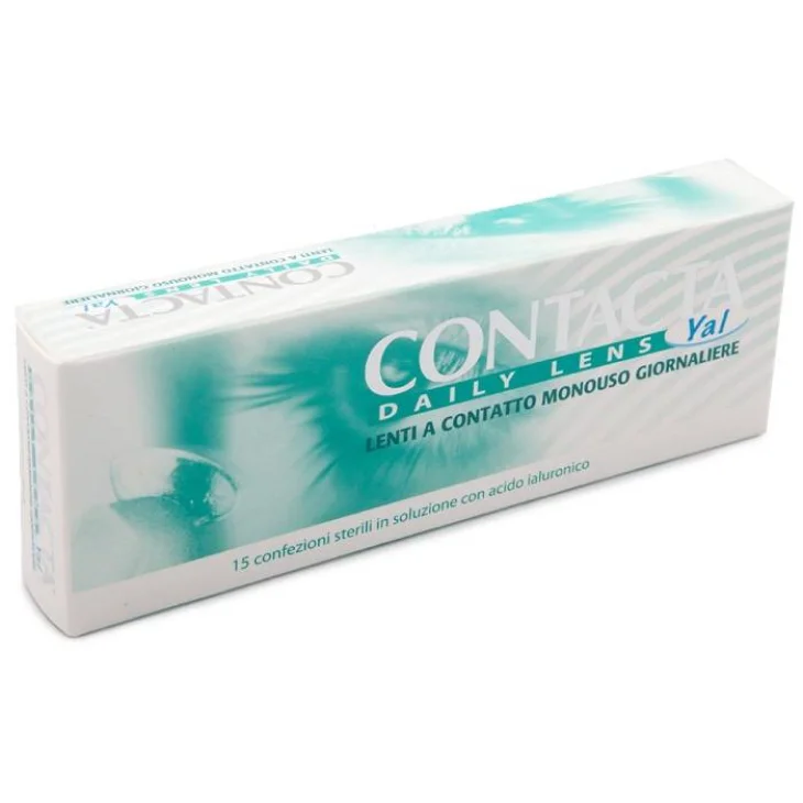 Contacta Daily Lens Yal Lente a Contatto Monouso -4,50 15 Pezzi Contacta Daily Lens Yal Lente a Contatto Monouso -4,50 15 Pezzi