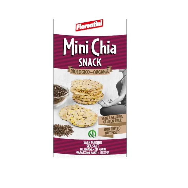 BIO MINI CHIA SNACK GALLETTE 50 G