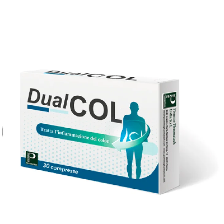 Piemme Pharmatec Dualcol Colon Infiammato 30 Compresse Piemme Pharmatec Dualcol Colon Infiammato 30 Compresse