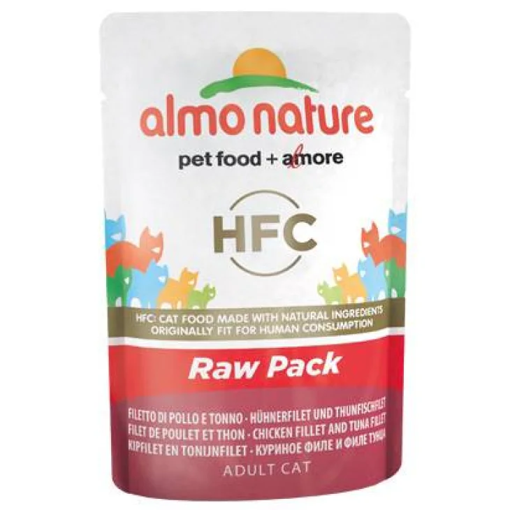 CLASSIC GATTO FILETTI DI POLLO E TONNO RAW PACK