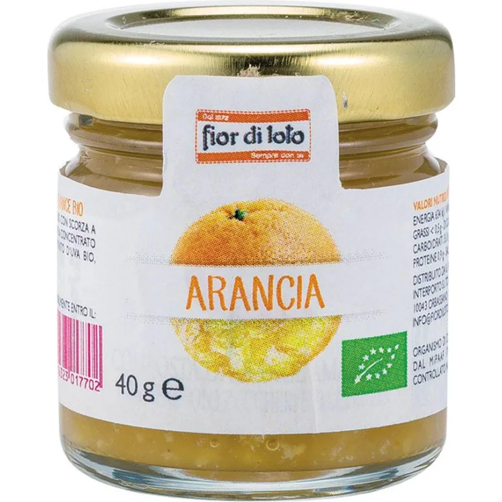 Fior di Loto Minicomposta di Arancia 40 g Fior di Loto Minicomposta di Arancia 40 g