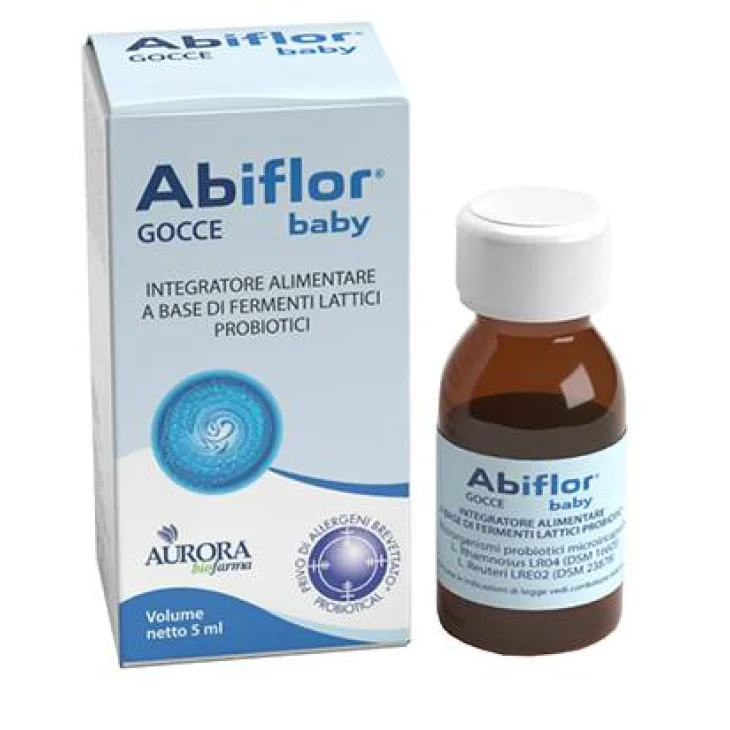 Abiflor Gocce Baby Fermenti Lattici 5 Ml Abiflor Gocce Baby Fermenti Lattici 5 Ml
