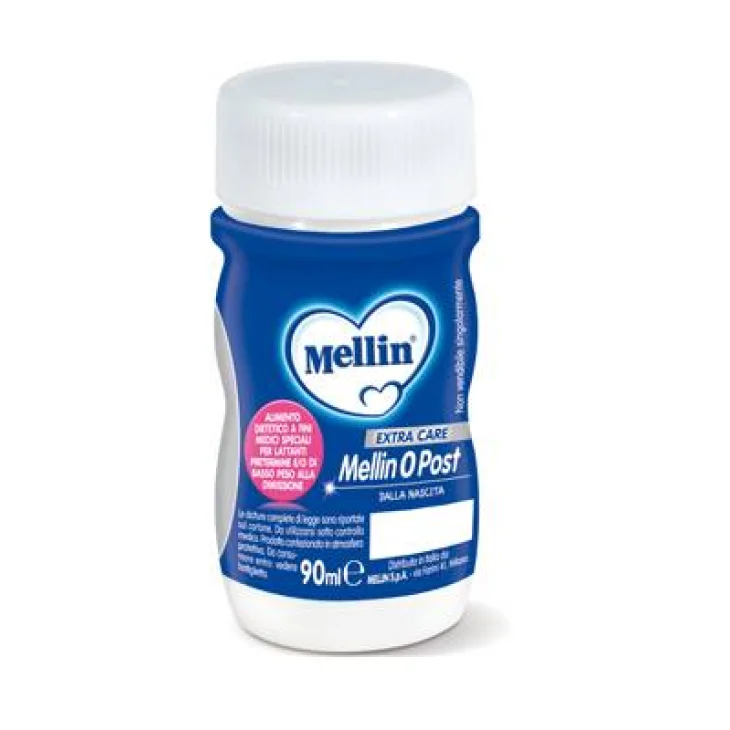 Mellin Extra Care 0 Post Liquido Alimento per neonati 24 Pezzi 90 ml Mellin Extra Care 0 Post Liquido Alimento per neonati 24 Pezzi 90 ml