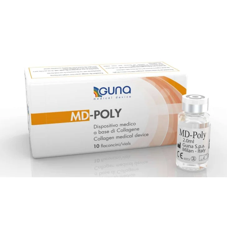 Guna Md-Poly Collagene 10 Fiale Iniettabili Da 2 ml Guna Md-Poly Collagene 10 Fiale Iniettabili Da 2 ml