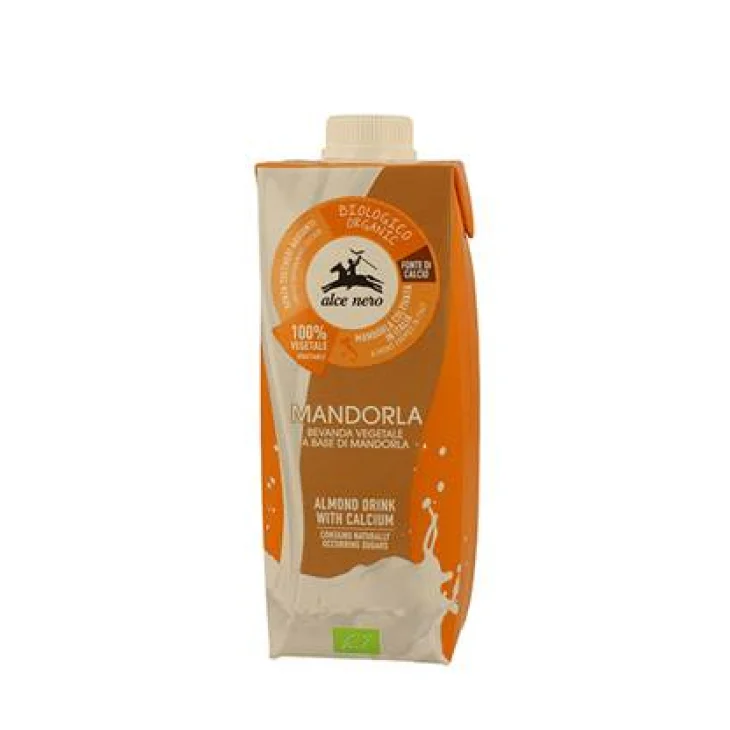 Alce Nero Bevanda vegetale con Mandorla Bio 500 ml Alce Nero Bevanda vegetale con Mandorla Bio 500 ml