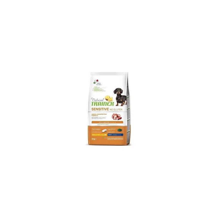 Natural Trainer Sensitive No gluten Alimento per cani adulti small/toy 2 kg Natural Trainer Sensitive No gluten Alimento per cani adulti small/toy 2 kg