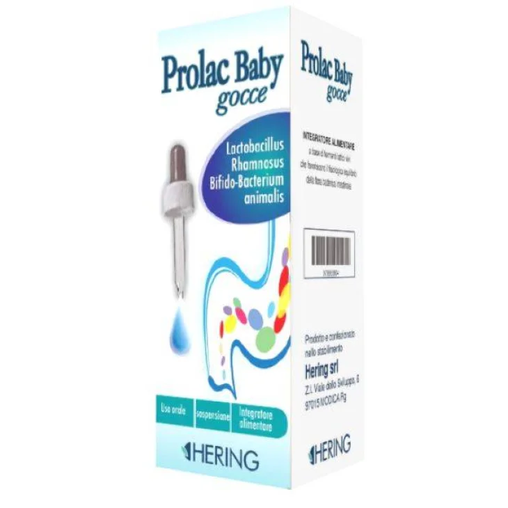 Hering Prolac Baby Fermenti Lattici per Bambini Gocce 6 ml Hering Prolac Baby Fermenti Lattici per Bambini Gocce 6 ml