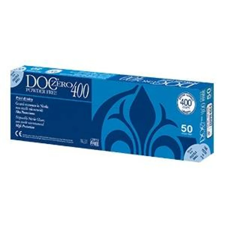 GUANTO IN NITRILE NON STERILE LUNGO 400 MM PRIVO DI TALCATURA SUPERFICIE MICRORUVIDA SU PALMO E DITA 50 PEZZI GUANTO IN NITRILE NON STERILE LUNGO 400 MM PRIVO DI TALCATURA SUPERFICIE MICRORUVIDA SU PALMO E DITA 50 PEZZI