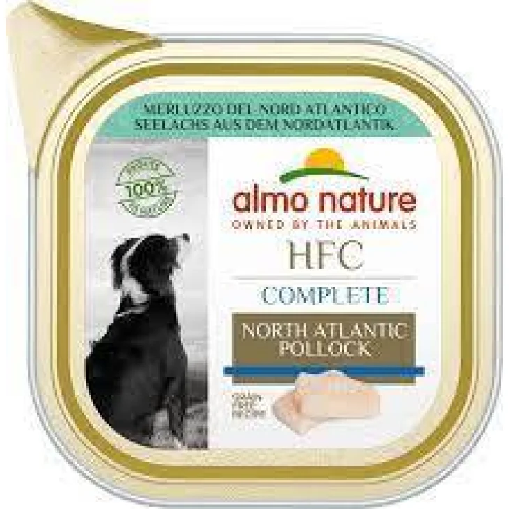 Almo Nature HCF Complete Merluzzo Del Nord Atlantico Cibo umido per cani adulti 85 g Almo Nature HCF Complete Merluzzo Del Nord Atlantico Cibo umido per cani adulti 85 g