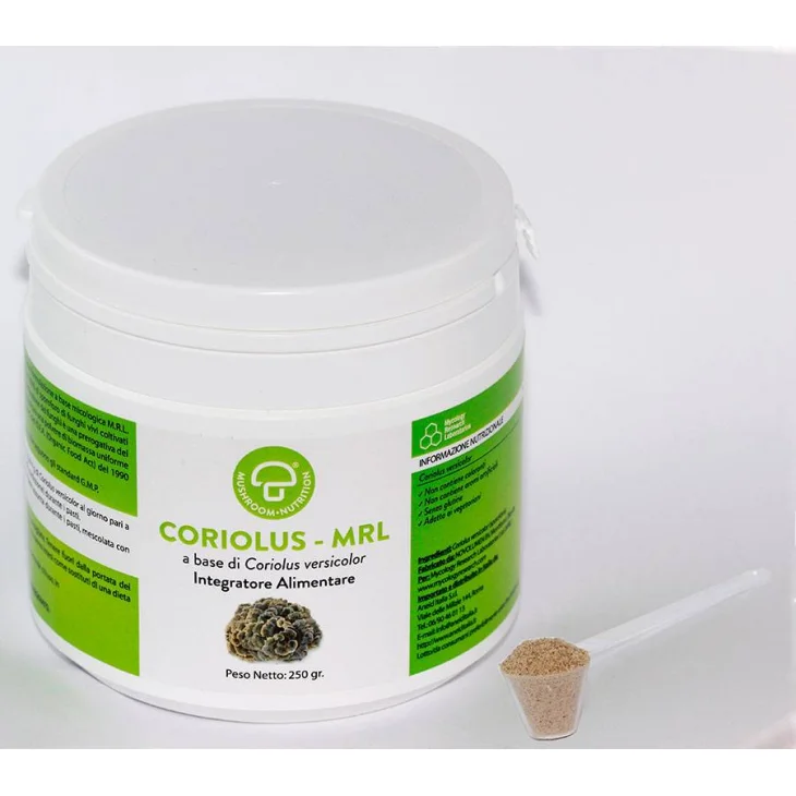 Coriolus Mrl Integratore Difese Immunitarie 250 g Coriolus Mrl Integratore Difese Immunitarie 250 g