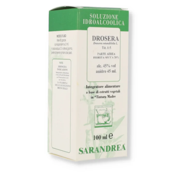 Sarandrea Marco Drosera Soluzione Idroalcolica in Gocce 100 ml
