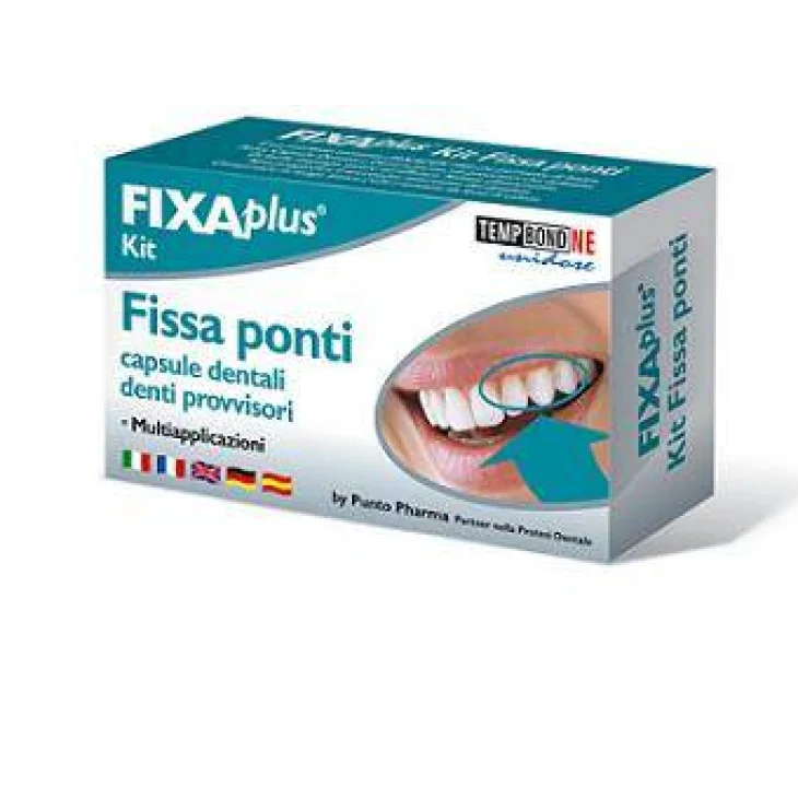 Fixaplus Kit Cemento Provvisorio per Ponti 1 Pezzo