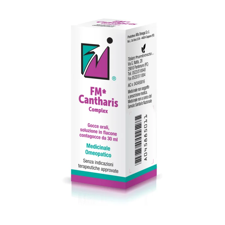 Fm Cantharis Complex 30ml Gocce Fm Cantharis Complex 30ml Gocce