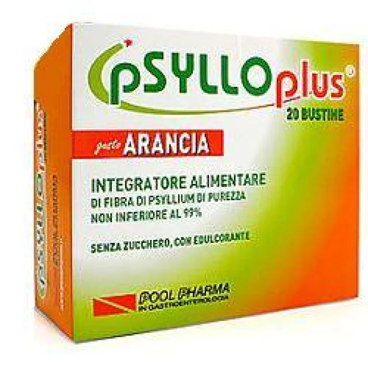 Psyllo Plus Arancia Integratore per benessere intestinale 20 Bustine Psyllo Plus Arancia Integratore per benessere intestinale 20 Bustine