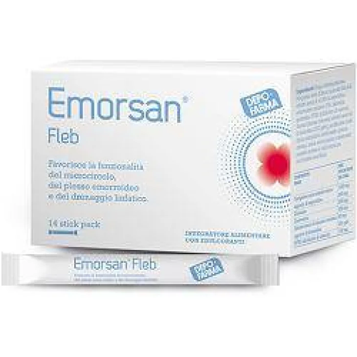 Emorsan Fleb Tonico 14 Bustine Stick Pack 15 ml Emorsan Fleb Tonico 14 Bustine Stick Pack 15 ml