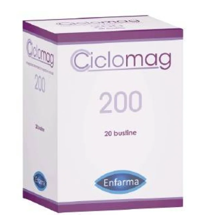 Ciclomag Integratore Magnesio e Potassio 20 Bustine Ciclomag Integratore Magnesio e Potassio 20 Bustine