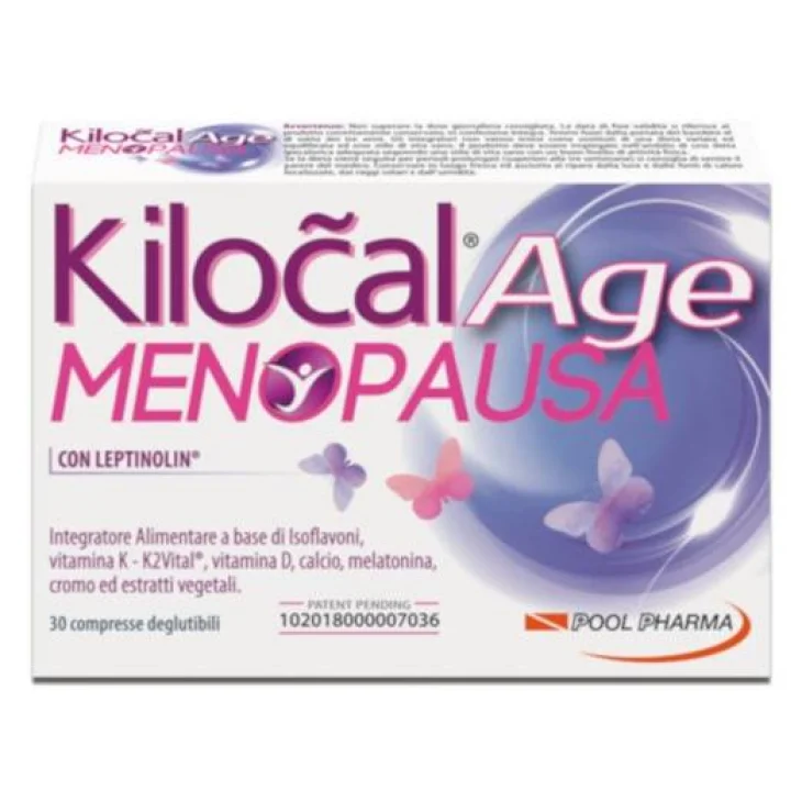 Kilocal Age Menopausa Integratore contro i disturbi della menopausa 30 Compresse Kilocal Age Menopausa Integratore contro i disturbi della menopausa 30 Compresse
