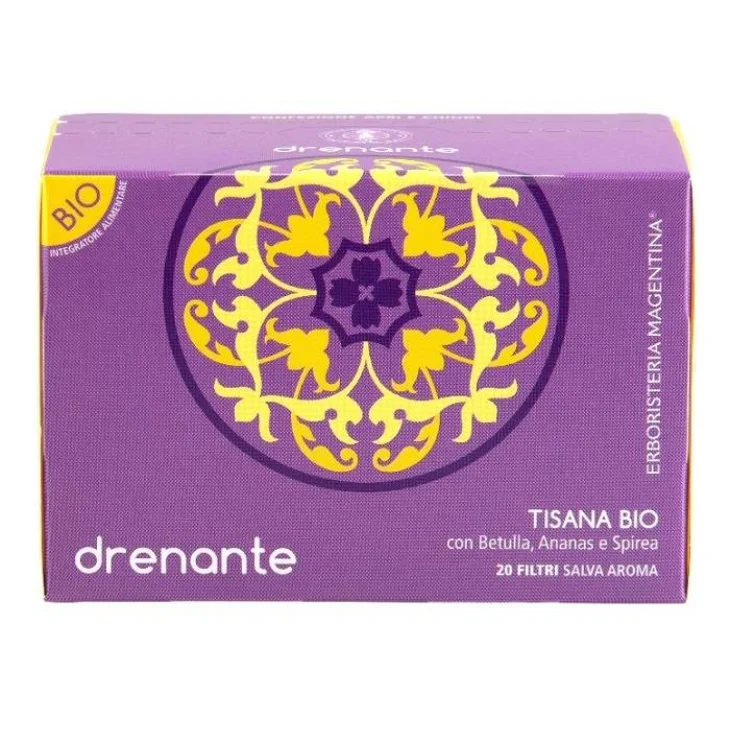 Erboristeria Magentina Tisana drenante bio 20 Filtri