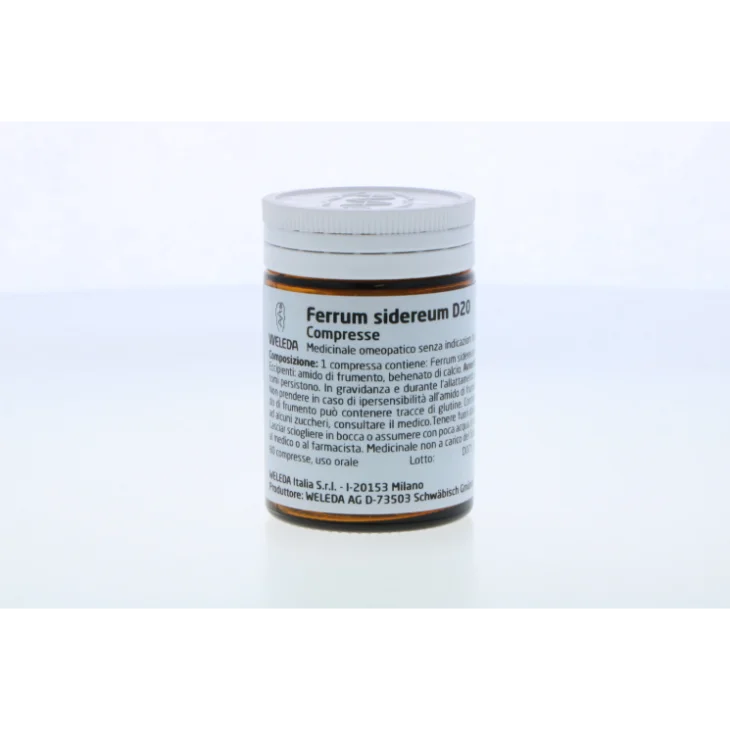 Weleda Ferrum Sidereum D20 80 Compresse Weleda Ferrum Sidereum D20 80 Compresse