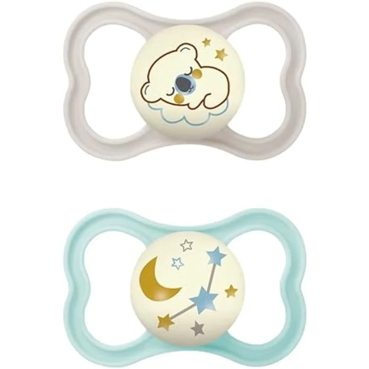 MAM AIR NIGHT SUCCHIETTO 16+ MESI SILICONE DOPPIO NEUTRO MAM AIR NIGHT SUCCHIETTO 16+ MESI SILICONE DOPPIO NEUTRO